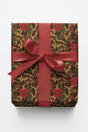 Poinsettia Royale - London Penny Gift Wrap