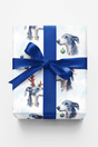 Howliday Racer - London Penny Gift Wrap