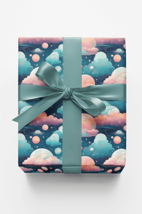 Frutiger Aero Nostalgia - London Penny Gift Wrap