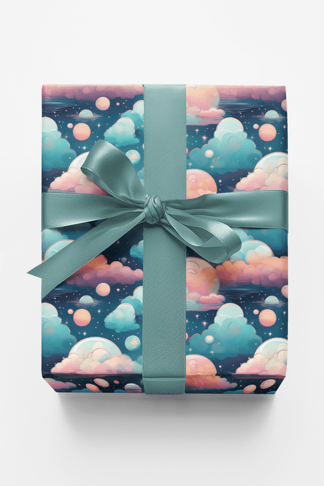 Frutiger Aero Nostalgia - London Penny Gift Wrap