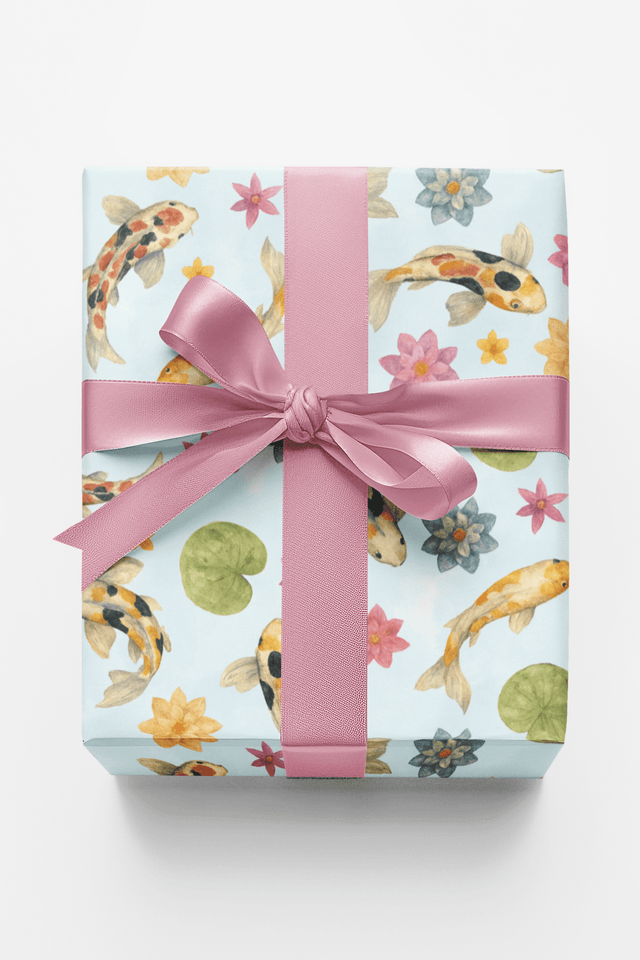 Serenade of Koi - London Penny Gift Wrap