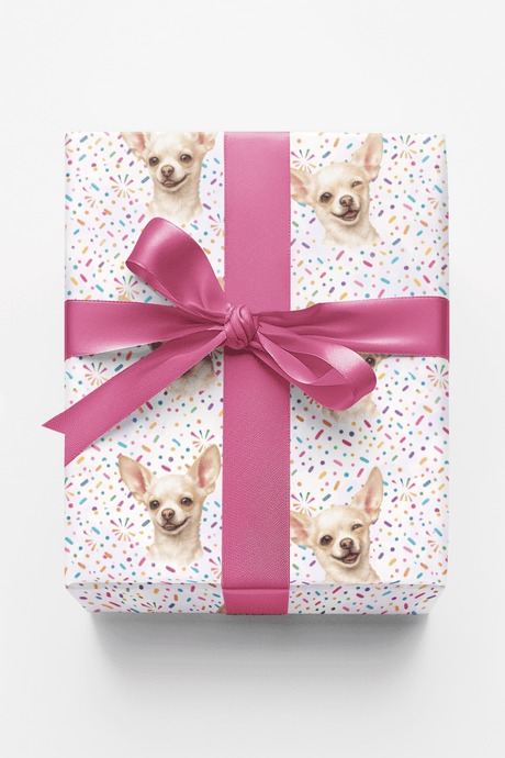 Chihuahua Confetti - London Penny Gift Wrap