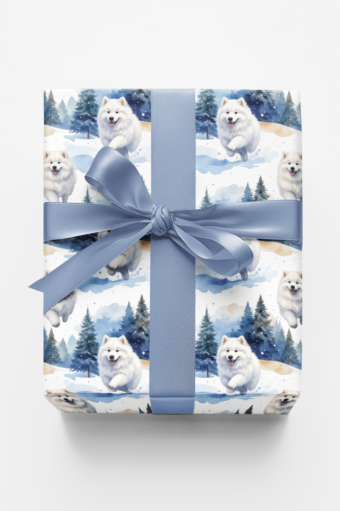 Samoyed Winter Wonderland Wrapping Paper