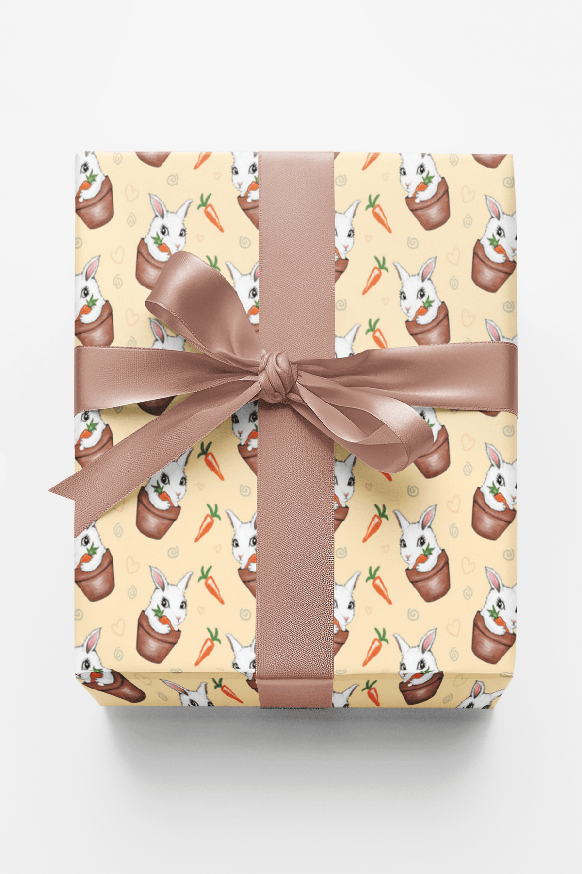 Sweet Garden Bunny Wrapping Paper | Michelle Gilsey | Artist Corner - London Penny Gift Wrap