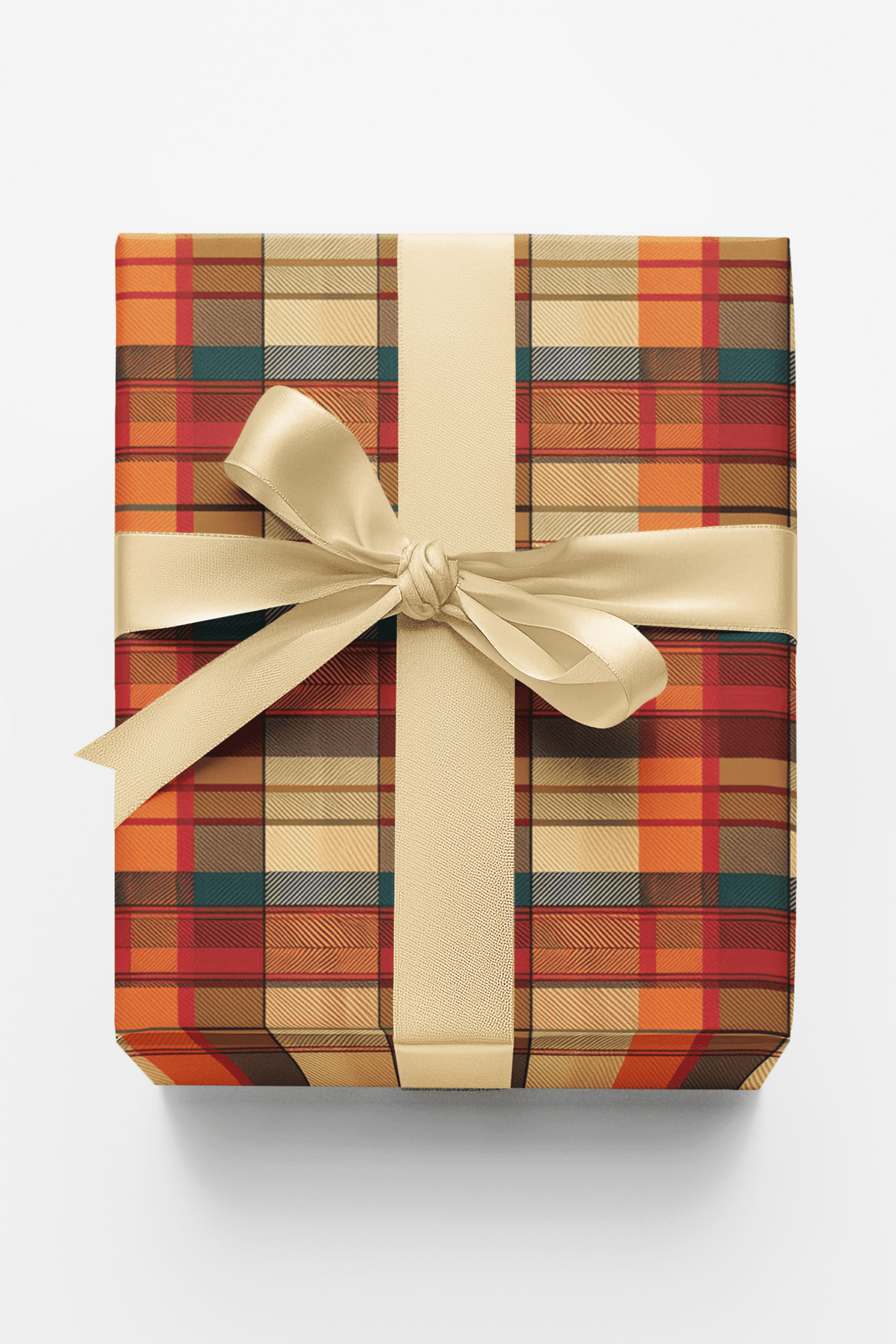 Autumn Orchard Plaid - London Penny Gift Wrap
