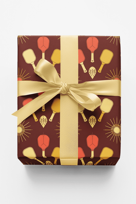 Golden Hour Pickle Club Wrapping Paper - London Penny Gift Wrap