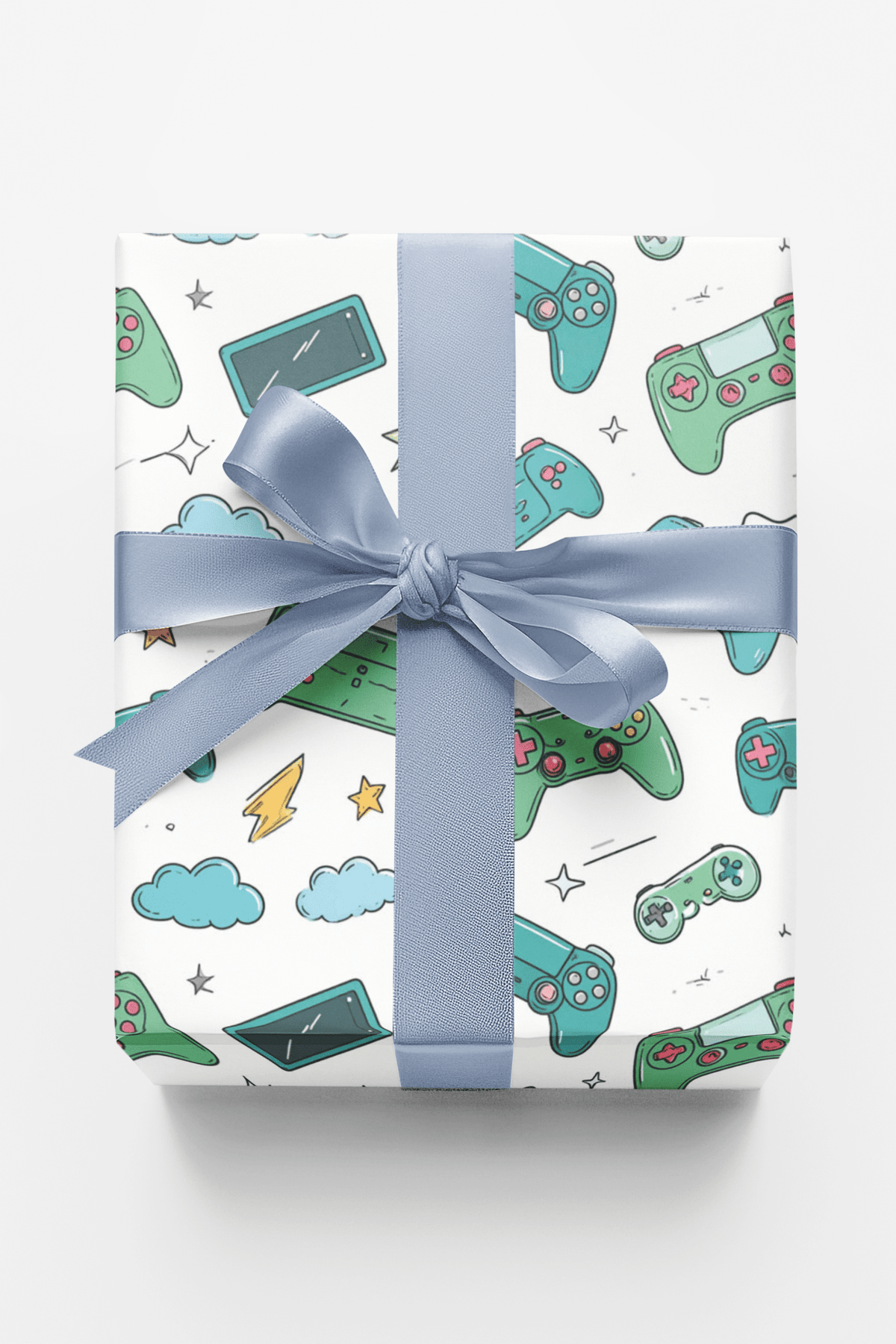 Game On Go Icons Wrapping Paper - London Penny Gift Wrap