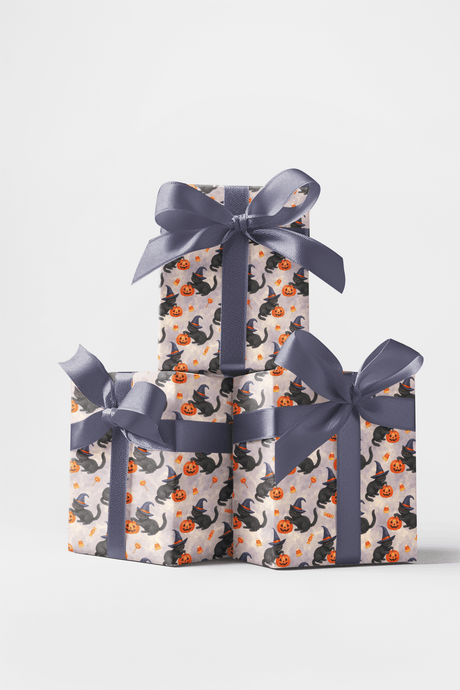 Mischief Meows - London Penny Gift Wrap