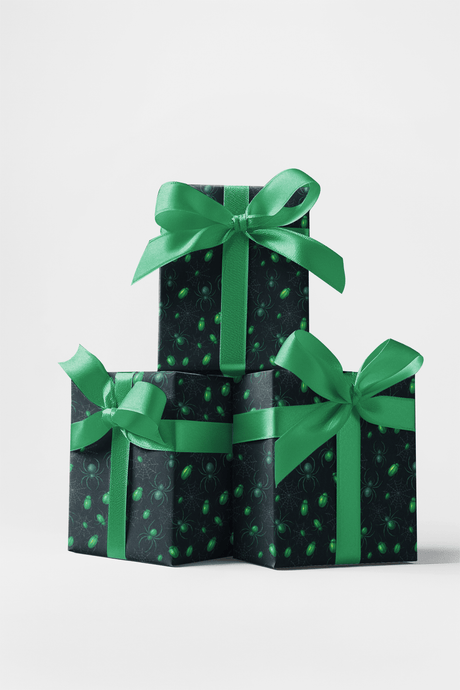 Mystic Spiders & Beetles - London Penny Gift Wrap