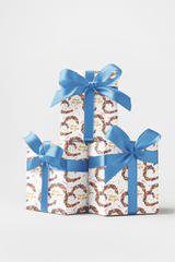 Festive New Year - London Penny Gift Wrap
