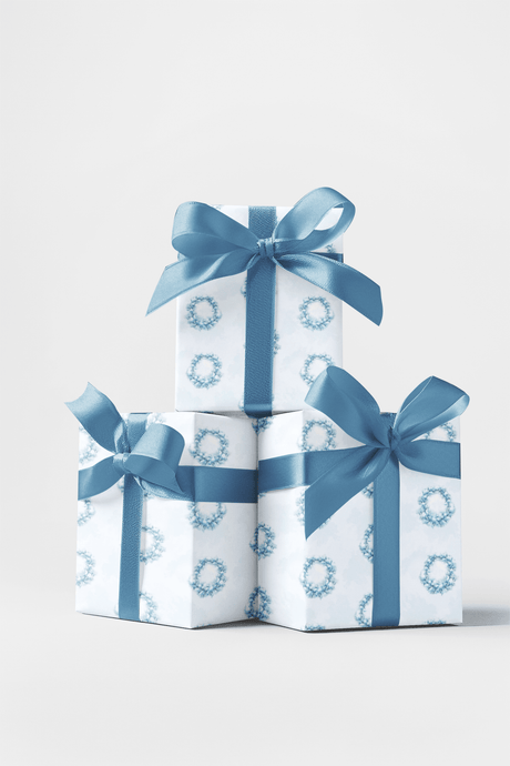 Snowflake Serenade - London Penny Gift Wrap