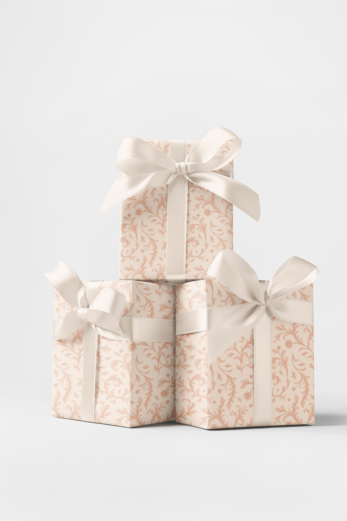 Peach Baroque - London Penny Gift Wrap