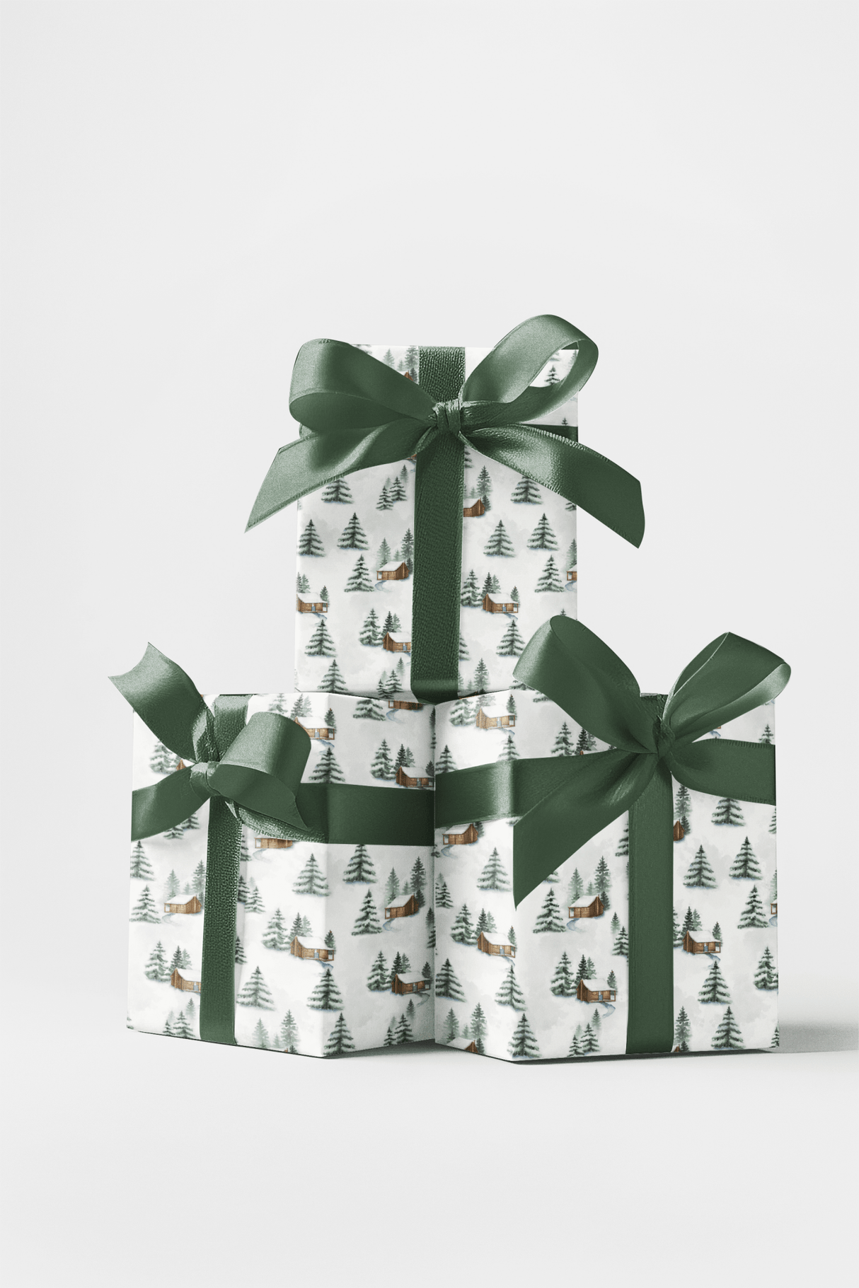 Evergreen Solstice - London Penny Gift Wrap