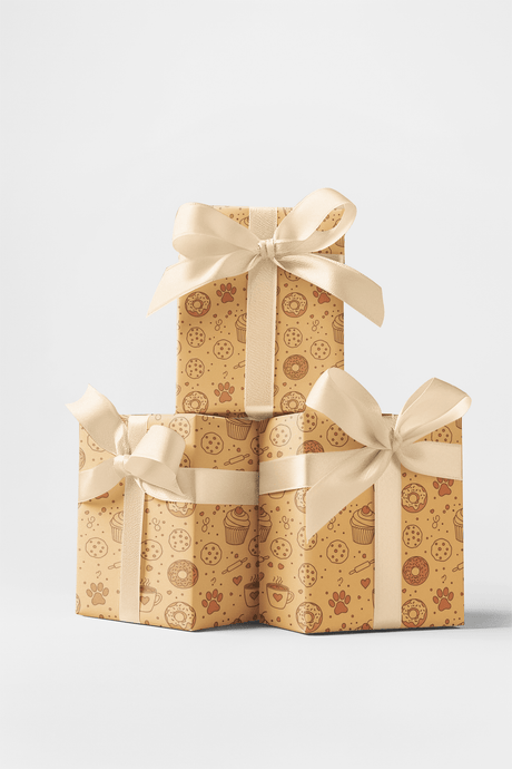 Paws & Pastry - London Penny Gift Wrap