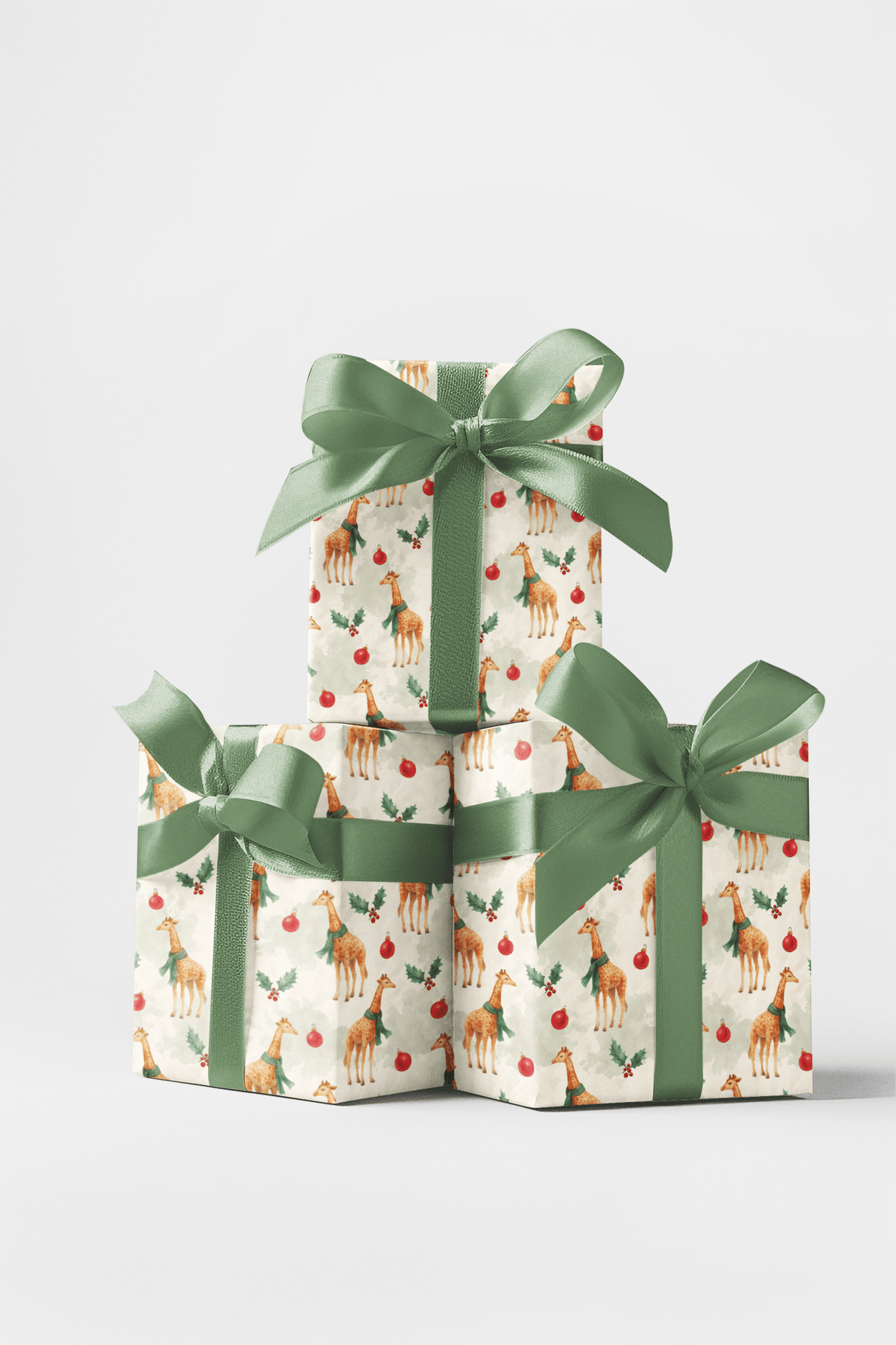 Holiday Safari Splendor - London Penny Gift Wrap