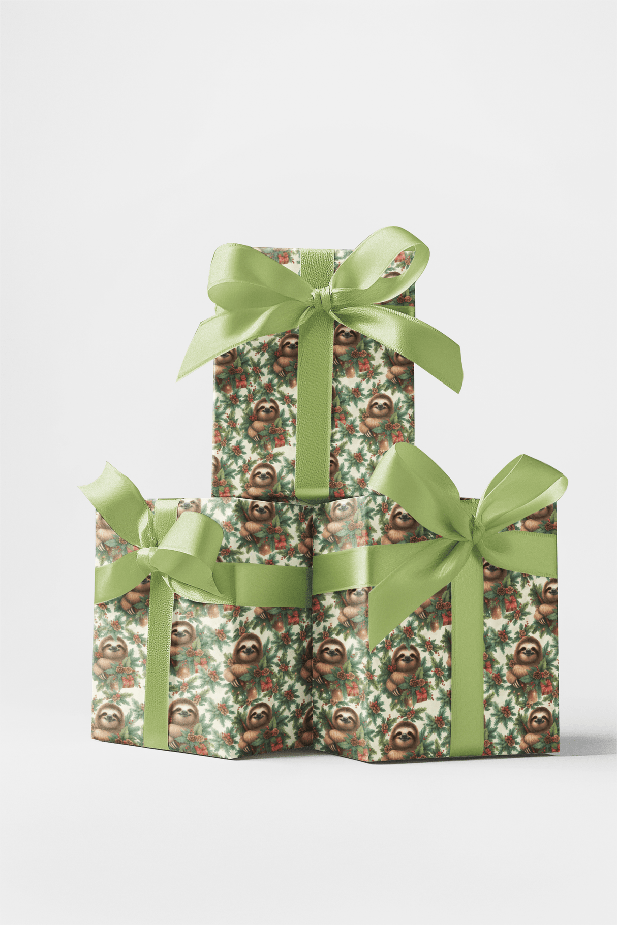 Slow & Mistletoe - London Penny Gift Wrap