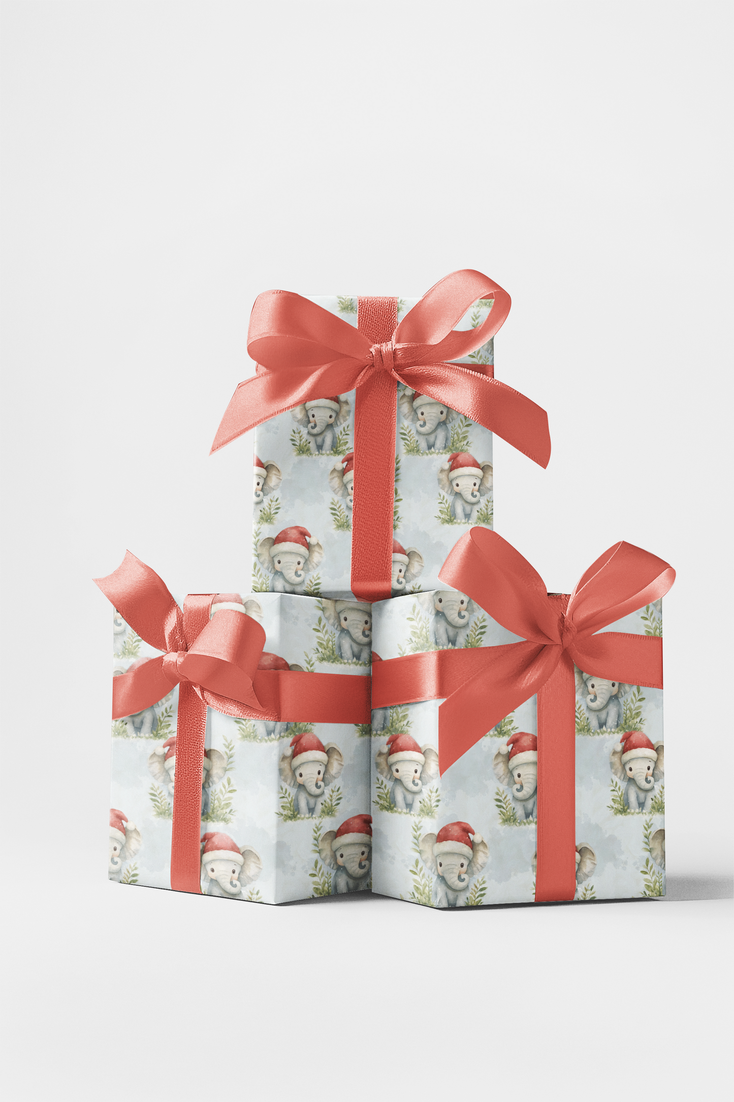 Jolly Christmas Elephants