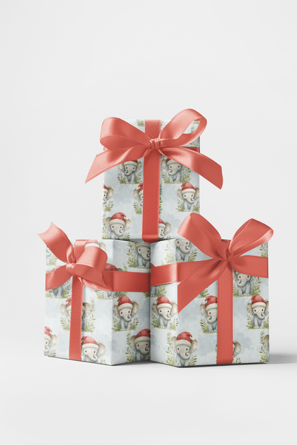 Jolly Christmas Elephants