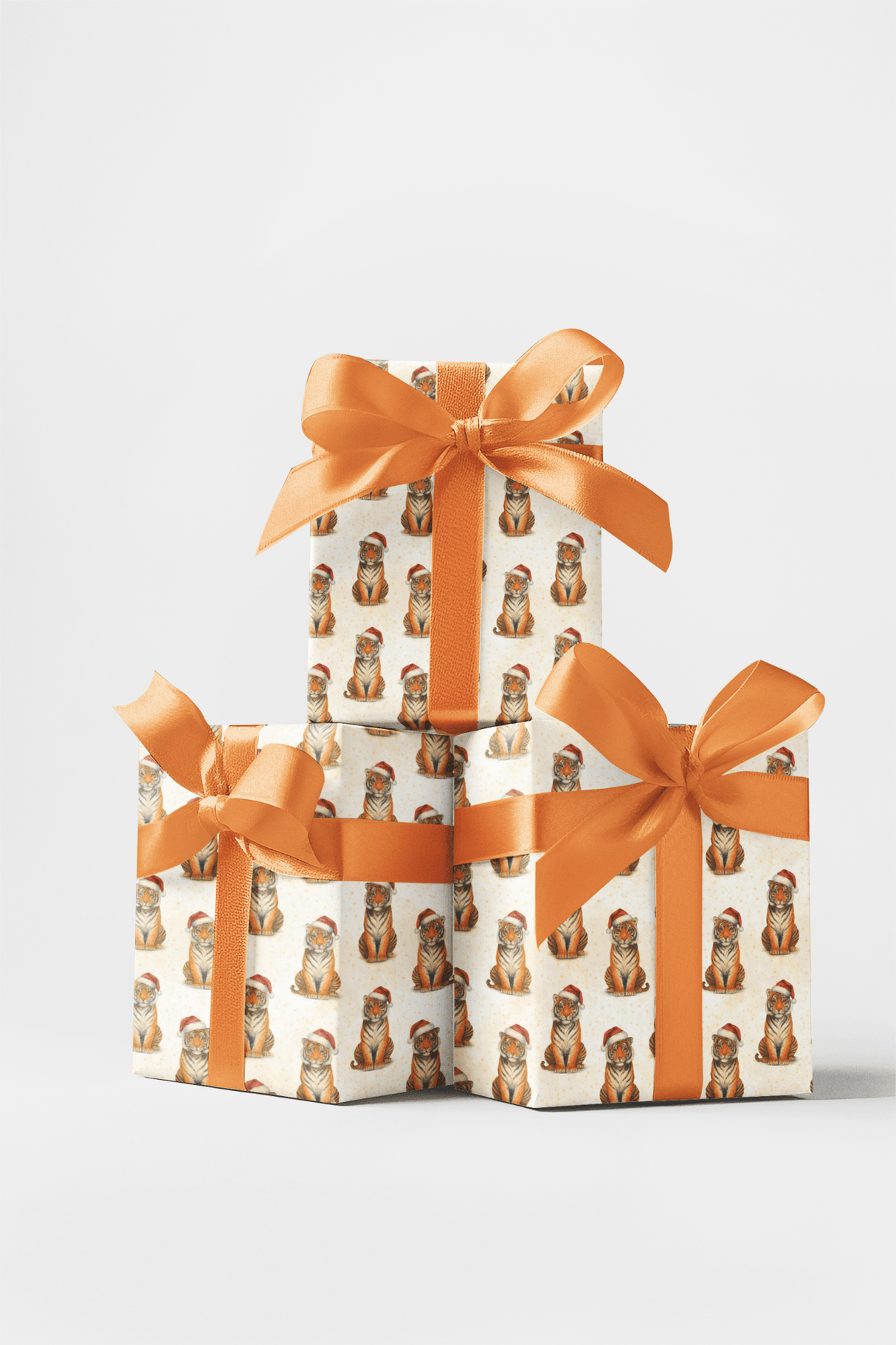 Santa’s Striped Helper - London Penny Gift Wrap