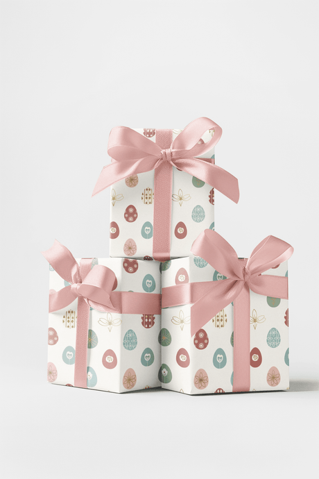 Soft Bloom Easter Egg - London Penny Gift Wrap