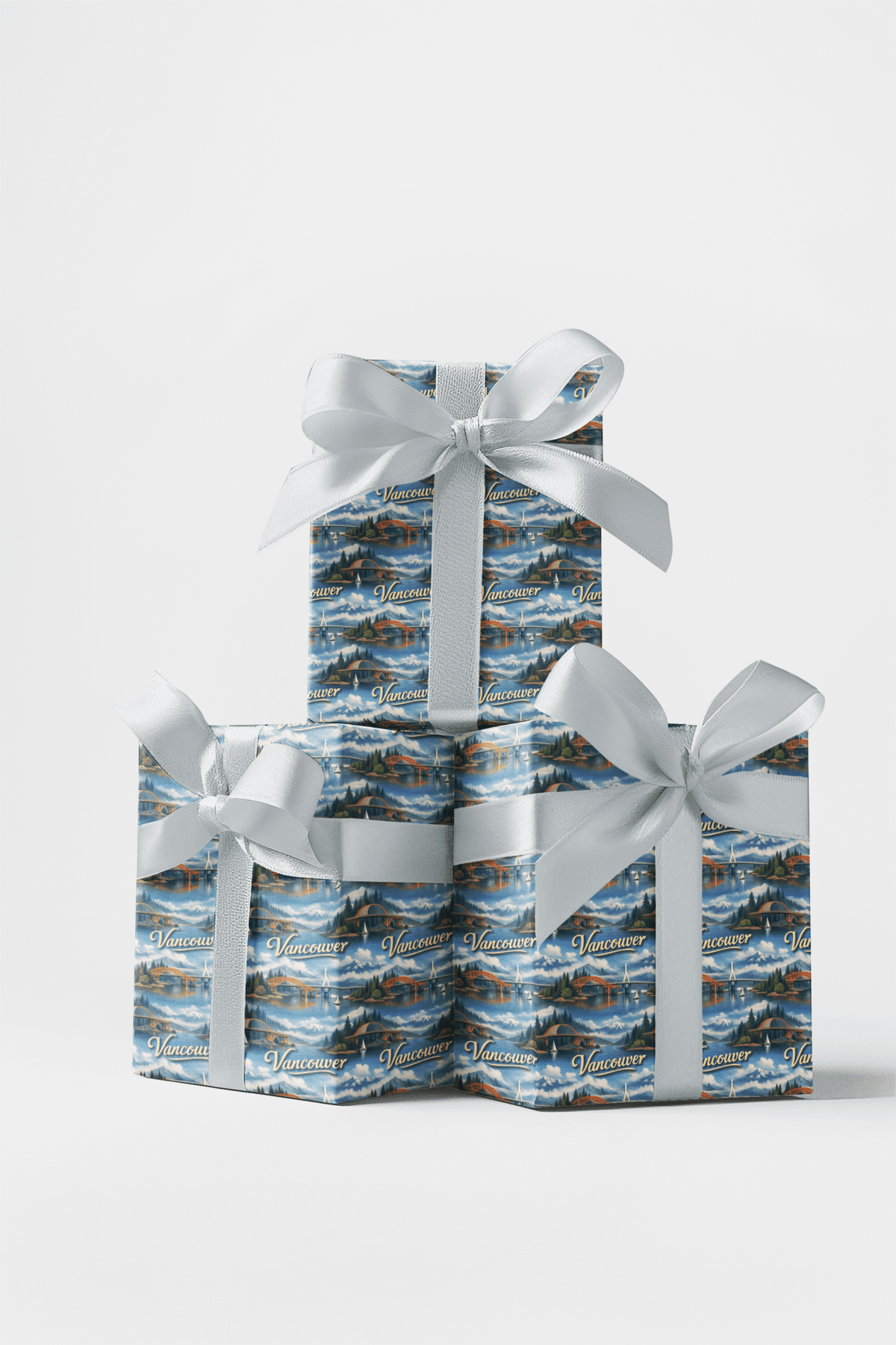 Vancouver Columbia River Calm - London Penny Gift Wrap