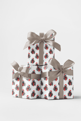 Winter Warmth Gorilla - London Penny Gift Wrap