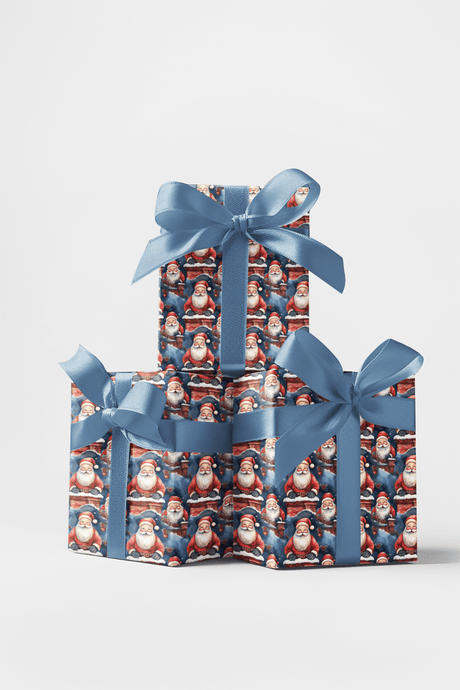 Chimney Visit - London Penny Gift Wrap