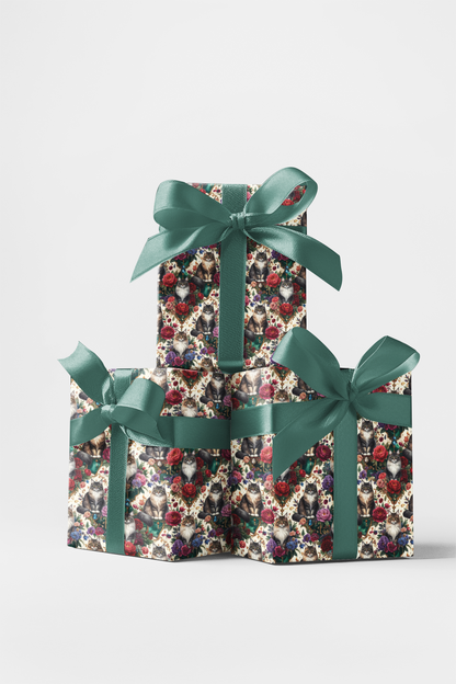 Luxury Jewel Garden (Maine Coon) Wrapping Paper