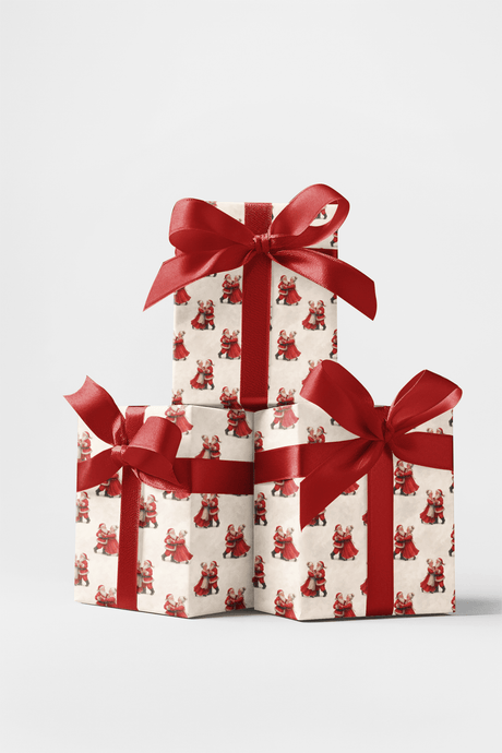 Christmas Love Waltz - London Penny Gift Wrap