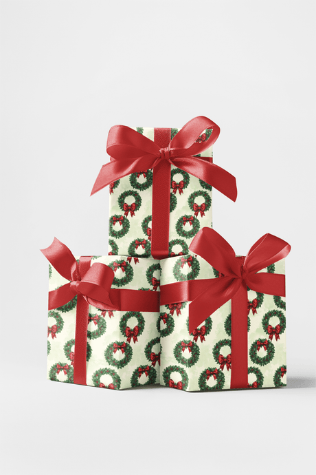 Holiday Laurel - London Penny Gift Wrap