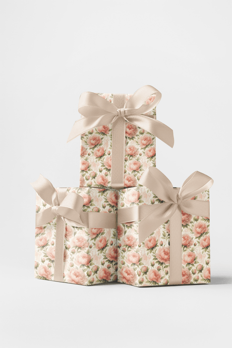 Peony Poodles - London Penny Gift Wrap