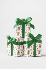 Twinkling Golden Pup - London Penny Gift Wrap