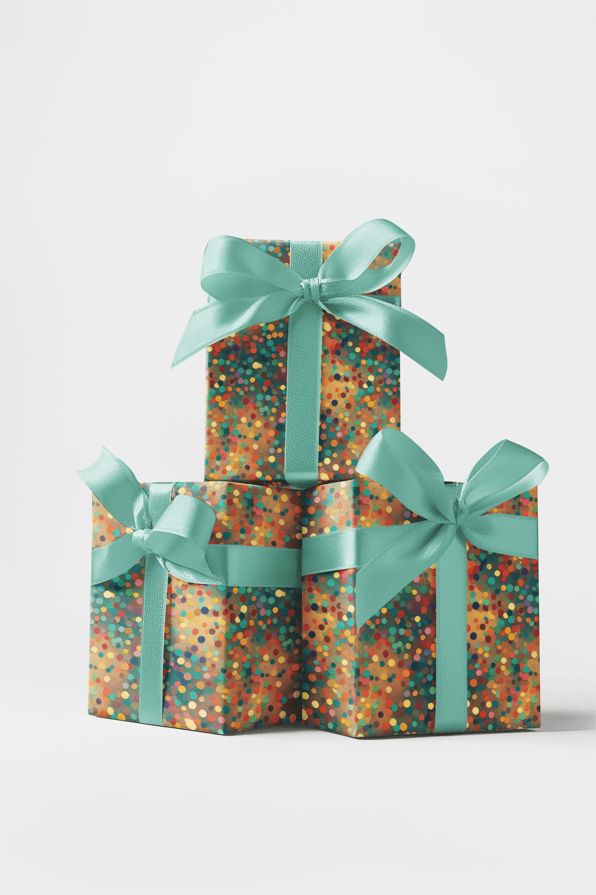 Vibrant Mosaic - London Penny Gift Wrap