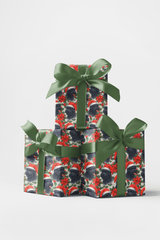 Crimson Crowned Guardian - London Penny Gift Wrap