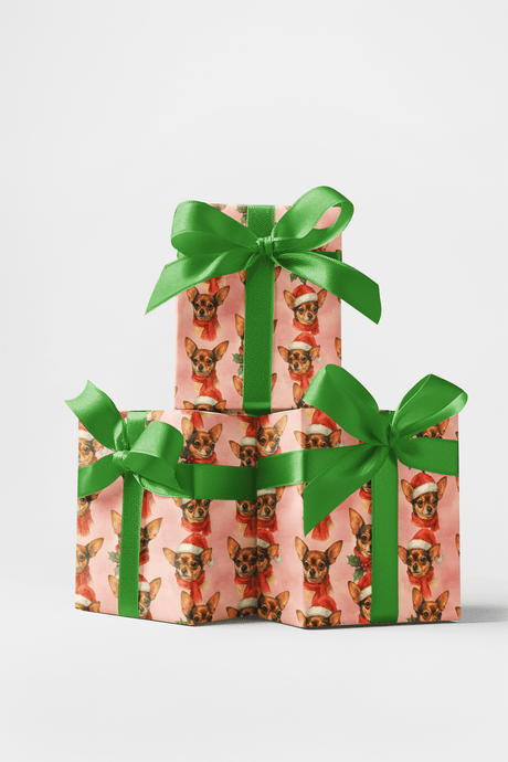 Peppermint Sass and Holiday Class - London Penny Gift Wrap