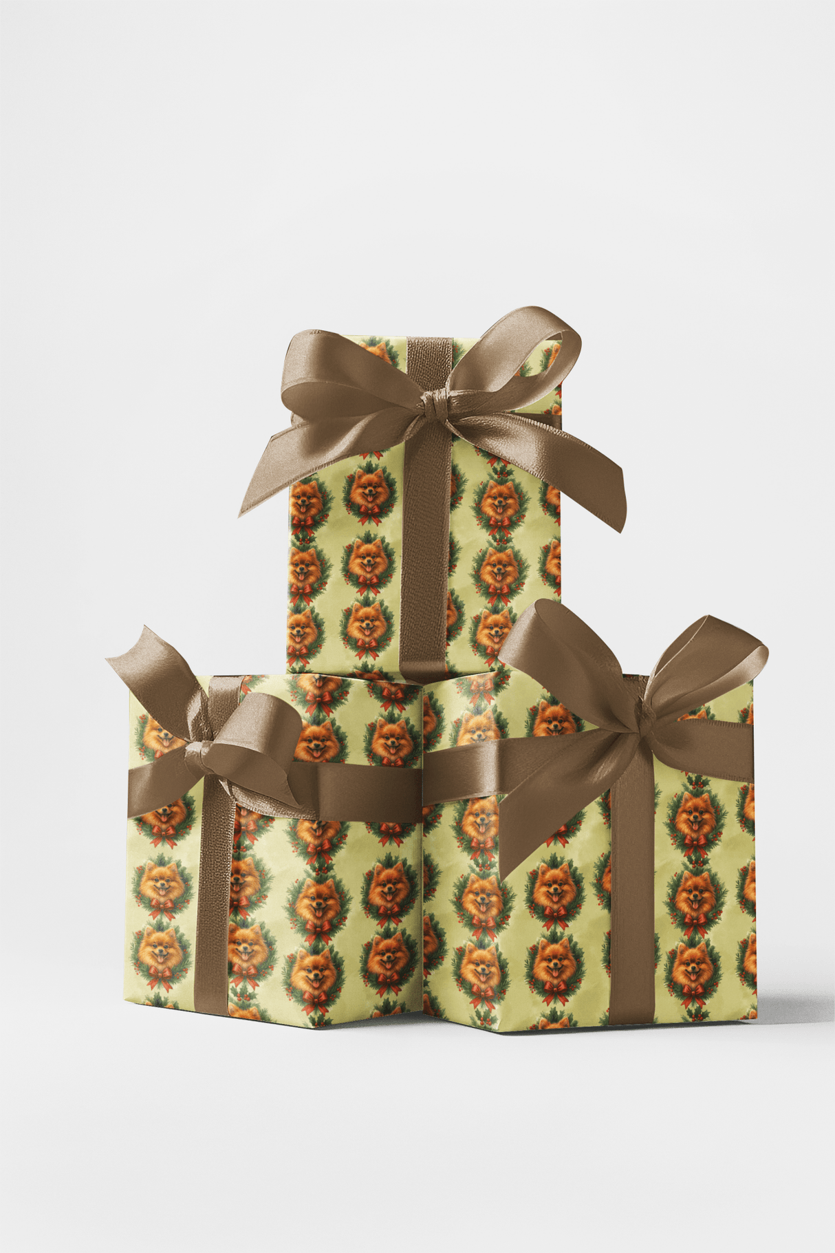 Yuletide Floof - London Penny Gift Wrap