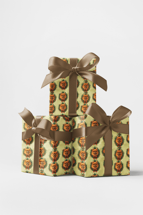 Yuletide Floof - London Penny Gift Wrap