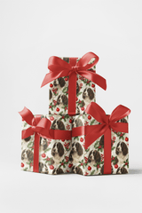 Festive Bounds, Faithful Heart - London Penny Gift Wrap