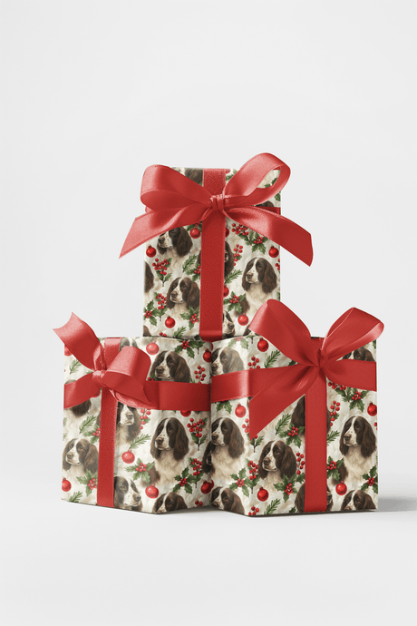 Festive Bounds, Faithful Heart - London Penny Gift Wrap