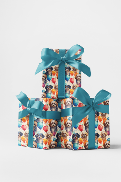 Havanese Birthday Balloons