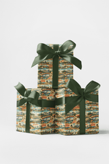 Montana Postcard Memories - London Penny Gift Wrap