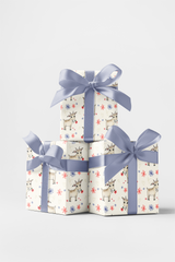 Billy Goat Blue Wrapping Paper | Michelle Gilsey | Artist Corner