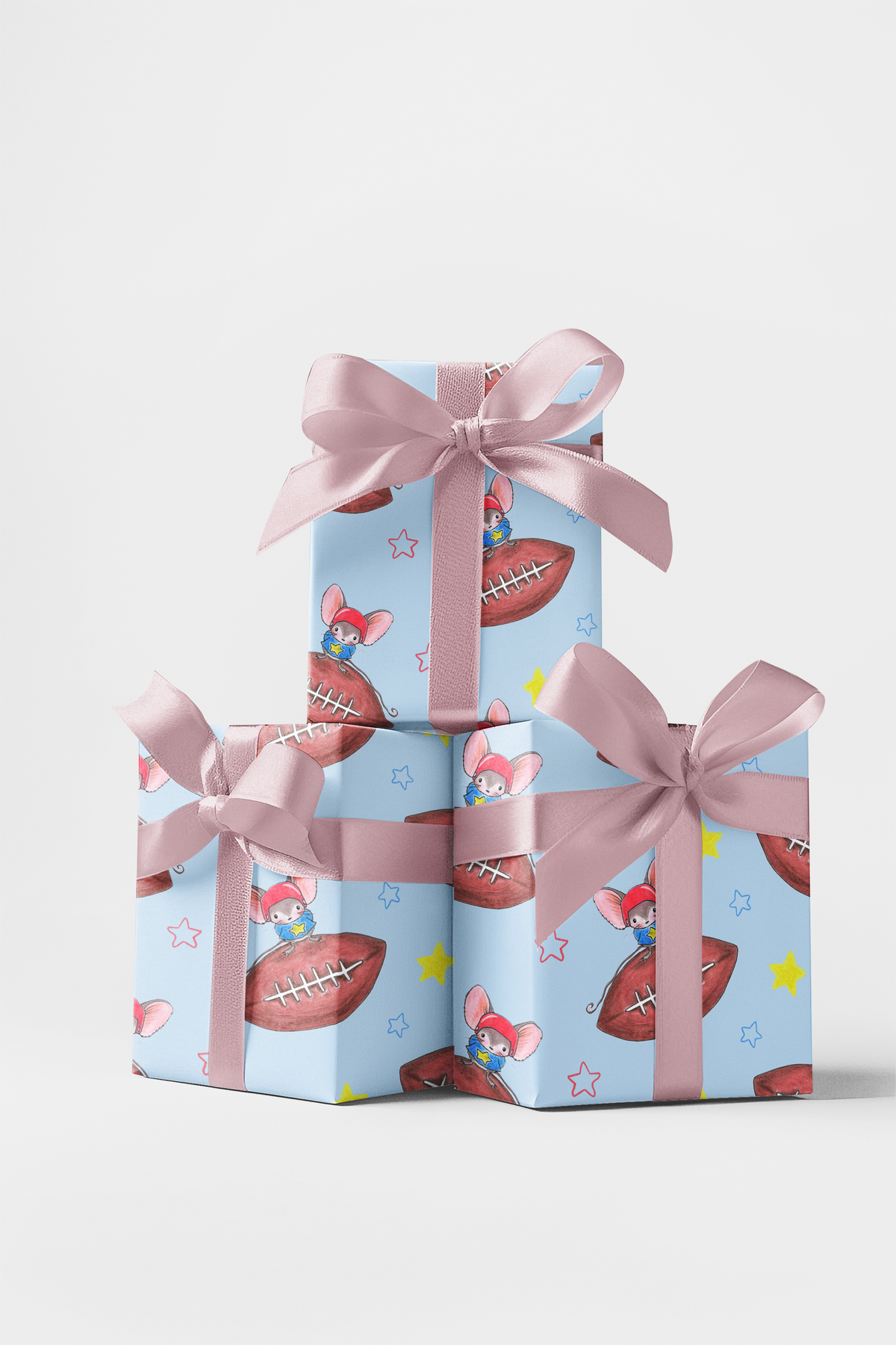 Star Of The Game Wrapping Paper | Michelle Gilsey | Artist Corner