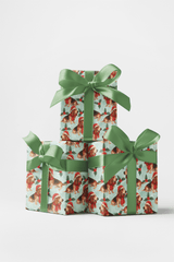 Holly Hat Harmony Hound - London Penny Gift Wrap