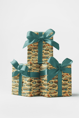 Rhode Island Postcard Memories - London Penny Gift Wrap