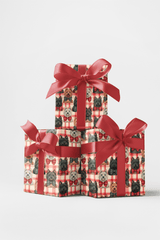Scottish Terrier Plaid Parade - London Penny Gift Wrap