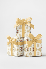 Santa Cameos - London Penny Gift Wrap