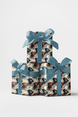 Labrador Garden Party - London Penny Gift Wrap