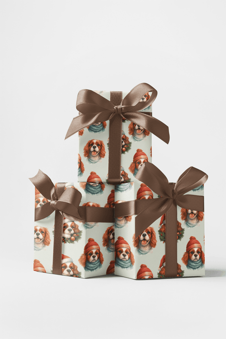 Velvet Ears, Silent Cheer - London Penny Gift Wrap