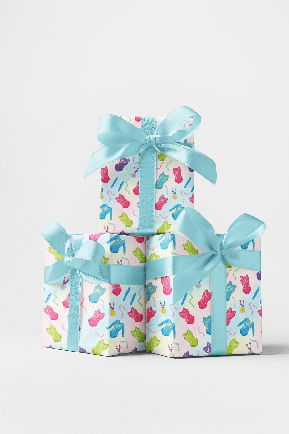 Rainbow Leotards - London Penny Gift Wrap